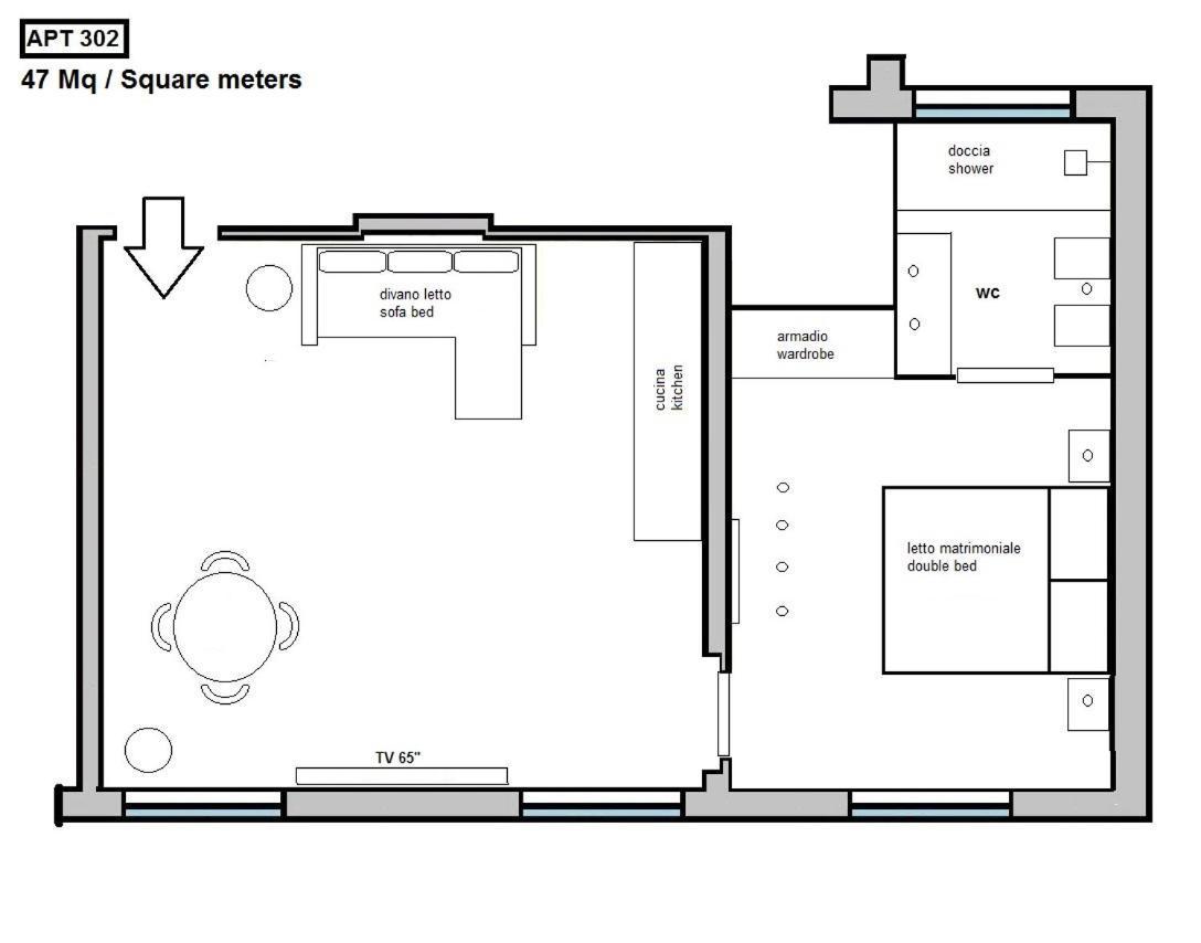 Hnn Luxury Apartments Genua Buitenkant foto